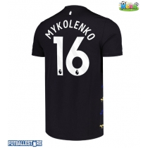 Everton Vitaliy Mykolenko #16 Tredjedrakt 2025-26 Kortermet